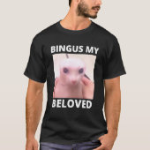 Bald Bingus My Beloved Hairless Sphinx Cat Tシャツ (正面)