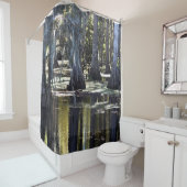 Bald Cypress Trees シャワーカーテン (インサイチュ)