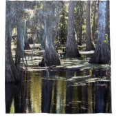 Bald Cypress Trees シャワーカーテン (正面)