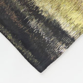 Bald Cypress Trees フリースブランケット (角)