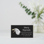 Bald Eagleのカスタマイズエレガント可能 名刺 (スタンド正面)