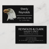 Bald Eagleのカスタマイズスタイリッシュ可能 名刺 (正面/裏面)