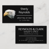 Bald Eagleはカスタマイズ可能 名刺 (正面/裏面)