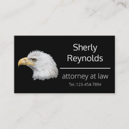 Bald Eagleはカスタマイズ可能 名刺