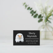 Bald Eagleシックなカスタマイズ可能 名刺 (スタンド正面)