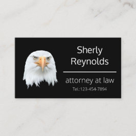 Bald Eagleシックなカスタマイズ可能 名刺