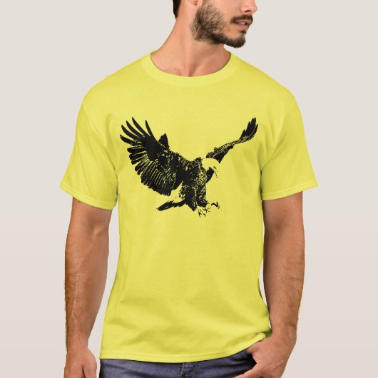 Bald EagleランディングTシャツ Tシャツ (正面)