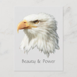 Bald Eagle美しいとパワーカスタマイズ ポストカード