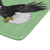 Bald Eagle -飛んでいるお好きな色を選ぶ カッティングボード (角)