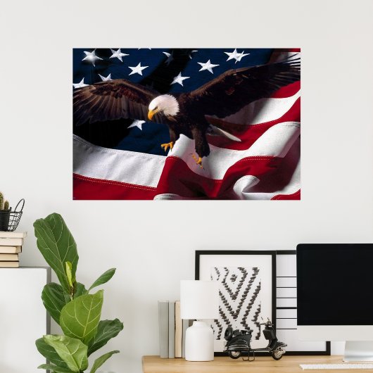 Bald Eagle 7月4日ポスター15 ポスター (ホームオフィス)