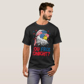Bald Eagle American Flag You Free Tonight Happy 4t Tシャツ (正面フル)