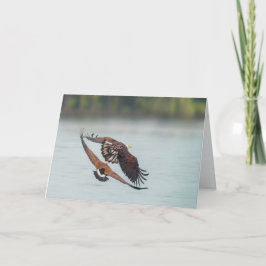 Bald Eagle and Goose Wildlife Blank シーズンカード