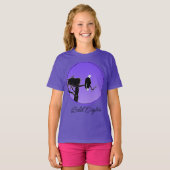 Bald Eagle at Sunset -オリジナルワイルドライフアートT-Sh Tシャツ (正面フル)