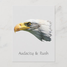 Bald Eagle Audacity & Rushカスタマイズ可能 ポストカード