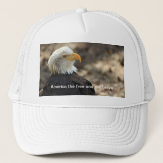 Bald Eagle  Baseball Cap  THE FREE AND THE BRAVE キャップ