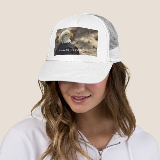 Bald Eagle  Baseball Cap  THE FREE AND THE BRAVE キャップ (インサイチュ)