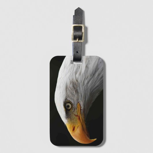 Bald Eagle bc ltm ラゲッジタグ (正面縦)