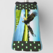 Bald Eagle - Big Bird   Golf Towel ゴルフヘッドカバー (回転90)