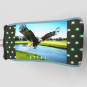 Bald Eagle - Big Bird   Golf Towel ゴルフヘッドカバー (正面)