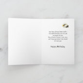 Bald Eagle - Birthday Brother Proud Military Card カード (内部)