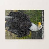 Bald Eagle Colorado.Christmas Greetings ジグソーパズル (横)