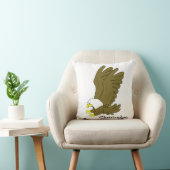 Bald Eagle Design Personalised クッション (椅子)