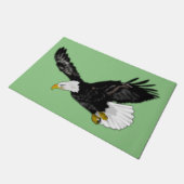 Bald Eagle Doormat – 色を選択 ドアマット (アングル)