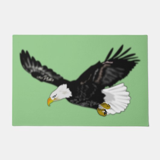 Bald Eagle Doormat – 色を選択 ドアマット (正面)