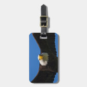Bald Eagle Flyby Up Close ラゲッジタグ (正面縦)