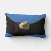 Bald Eagle Flyby Up Close ランバークッション (裏面)