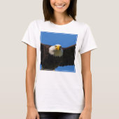 Bald Eagle Flyby Up Close Tシャツ (正面)