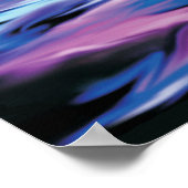 Bald Eagle Flying Over River Poster ポスター (角)