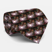 Bald Eagle Full Moon Night Sky Fantasy  ネクタイ (ロール)