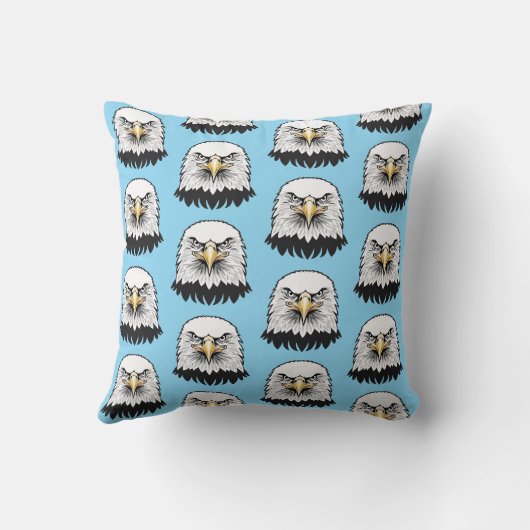 Bald eagle head クッション (裏面)