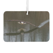 Bald Eagle in Flight カーエアーフレッシュナー (裏面)