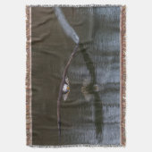 Bald Eagle in Flight スローブランケット (正面縦)