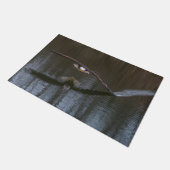 Bald Eagle in Flight ドアマット (アングル)