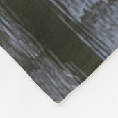 Bald Eagle in Flight フリースブランケット (角)