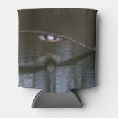 Bald Eagle in Flight 缶クーラー (正面)