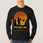 Bald Eagle Lake Minnesota Fishing Tシャツ (正面)