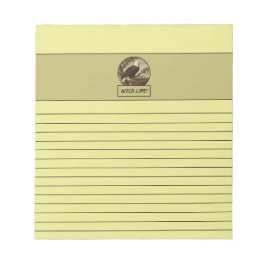 Bald Eagle Light Yellow Notepad ノートパッド