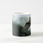 BALD EAGLE & MISTY FOREST Tea & Coffee Mug コーヒーマグカップ (中央)