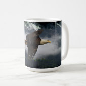 BALD EAGLE & MISTY FOREST Tea & Coffee Mug コーヒーマグカップ (正面右)