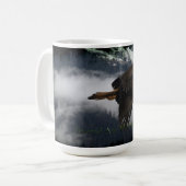 BALD EAGLE & MISTY FOREST Tea & Coffee Mug コーヒーマグカップ (正面左)