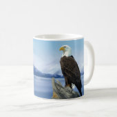 Bald Eagle Mug コーヒーマグカップ (正面右)