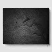 Bald Eagle on Flag for Military Funeral ゲストブック (裏面)