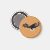  bald eagle pin , commonly sold as  マグネット (正面/裏面)