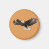  bald eagle pin , commonly sold as  マグネット (正面)