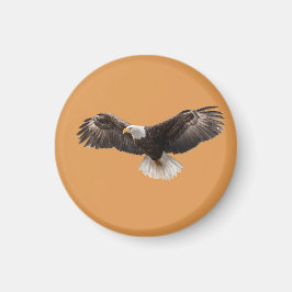bald eagle pin , commonly sold as マグネット