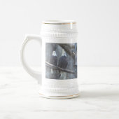 Bald Eagle stein/mug ビールジョッキ (左)